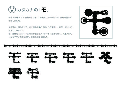 平成最後のフォント「モ」